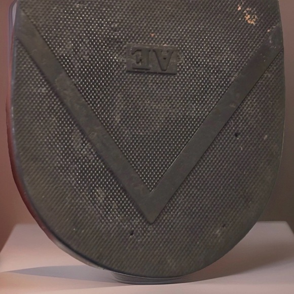 Allen Edmonds 7D Cornwallis Chestnut Brown Oxford Derby Leather Shoes - Picture 13 of 16